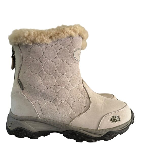 The North Face Shoes - The North Face Primaloft Womens White Winter Snow Boots Size 6.5